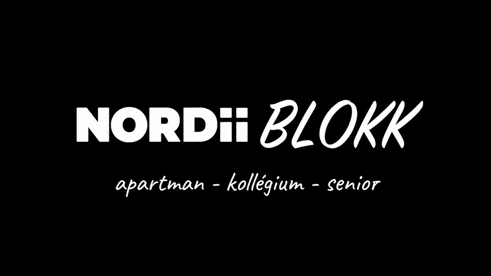 NORDii BLOKK – apartman · kollégium · senior